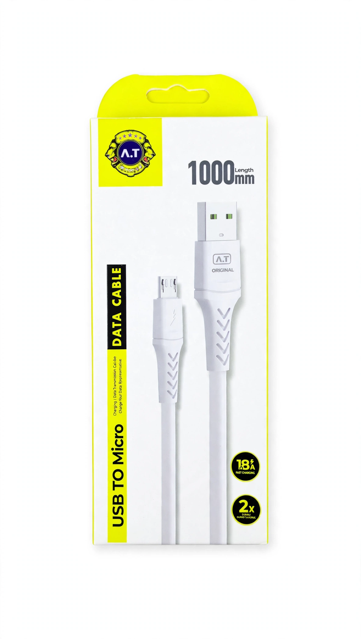 Thumbnail 2 of A.T ORIGINAL USB to Micro 1.8A Data Cable (1m)
