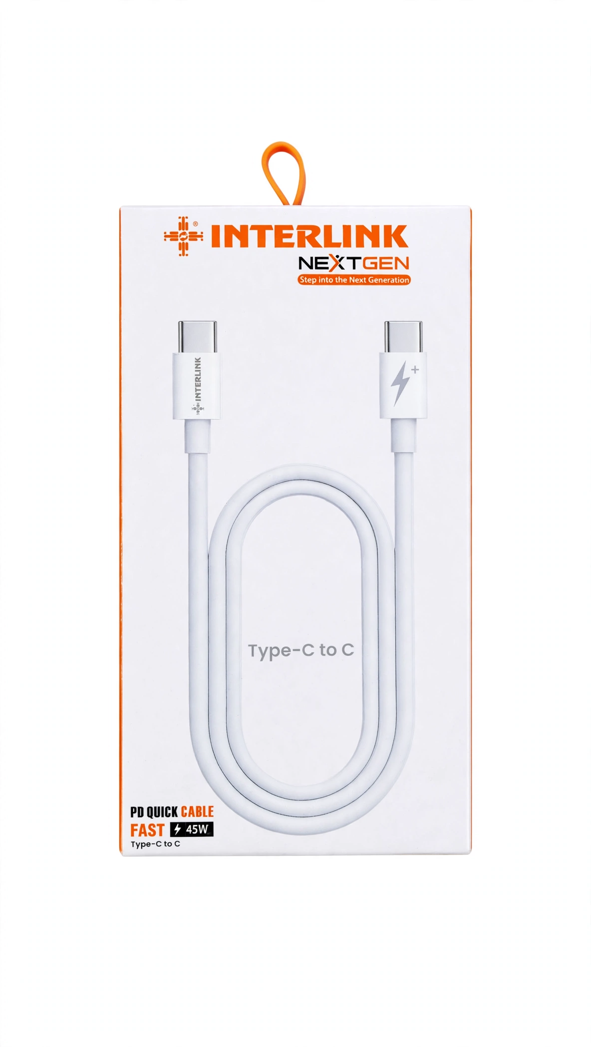Thumbnail 2 of INTERLINK NEXTGEN 45W PD Type-C to Type-C Quick Cable