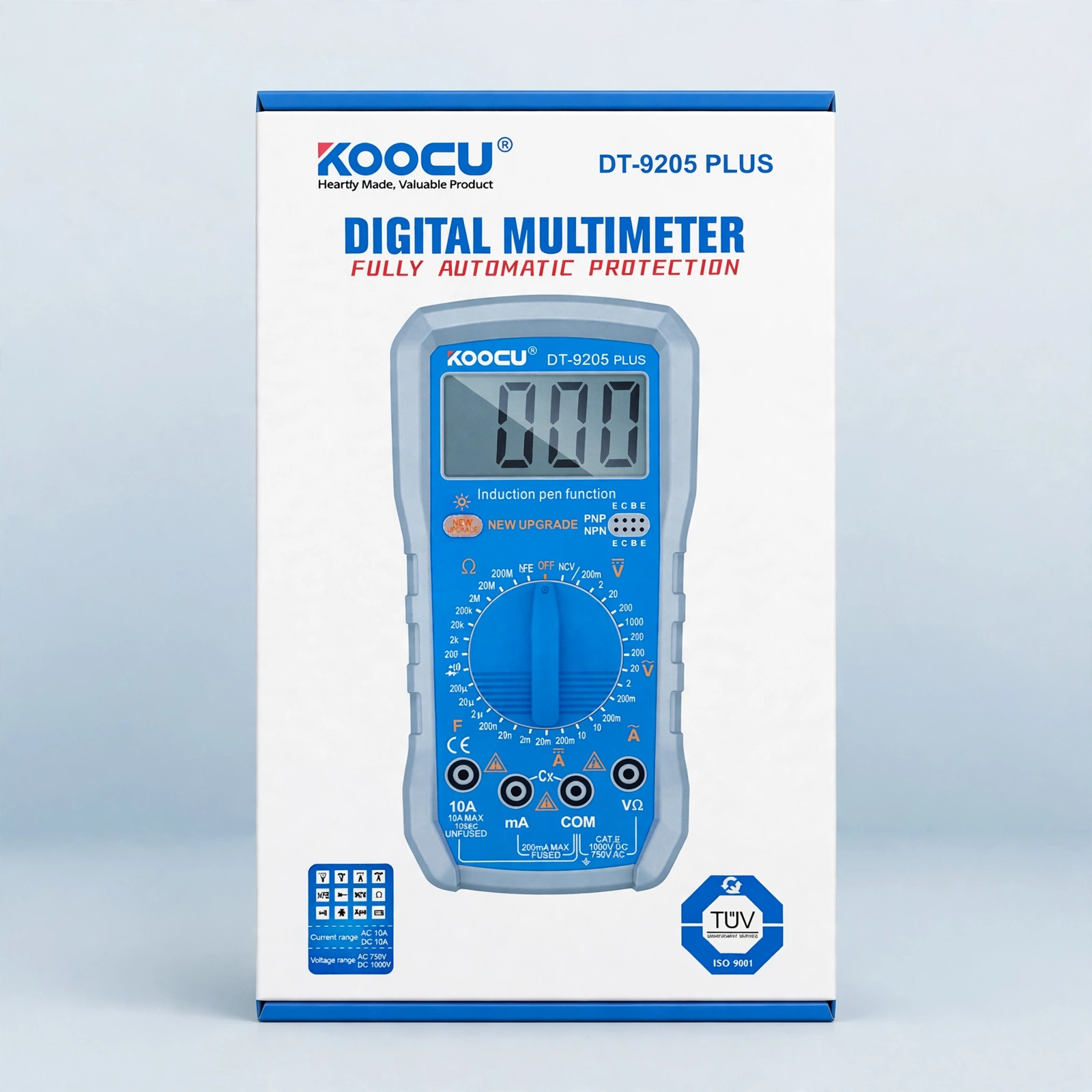 KOOCU DT-9205 PLUS Digital Multimeter