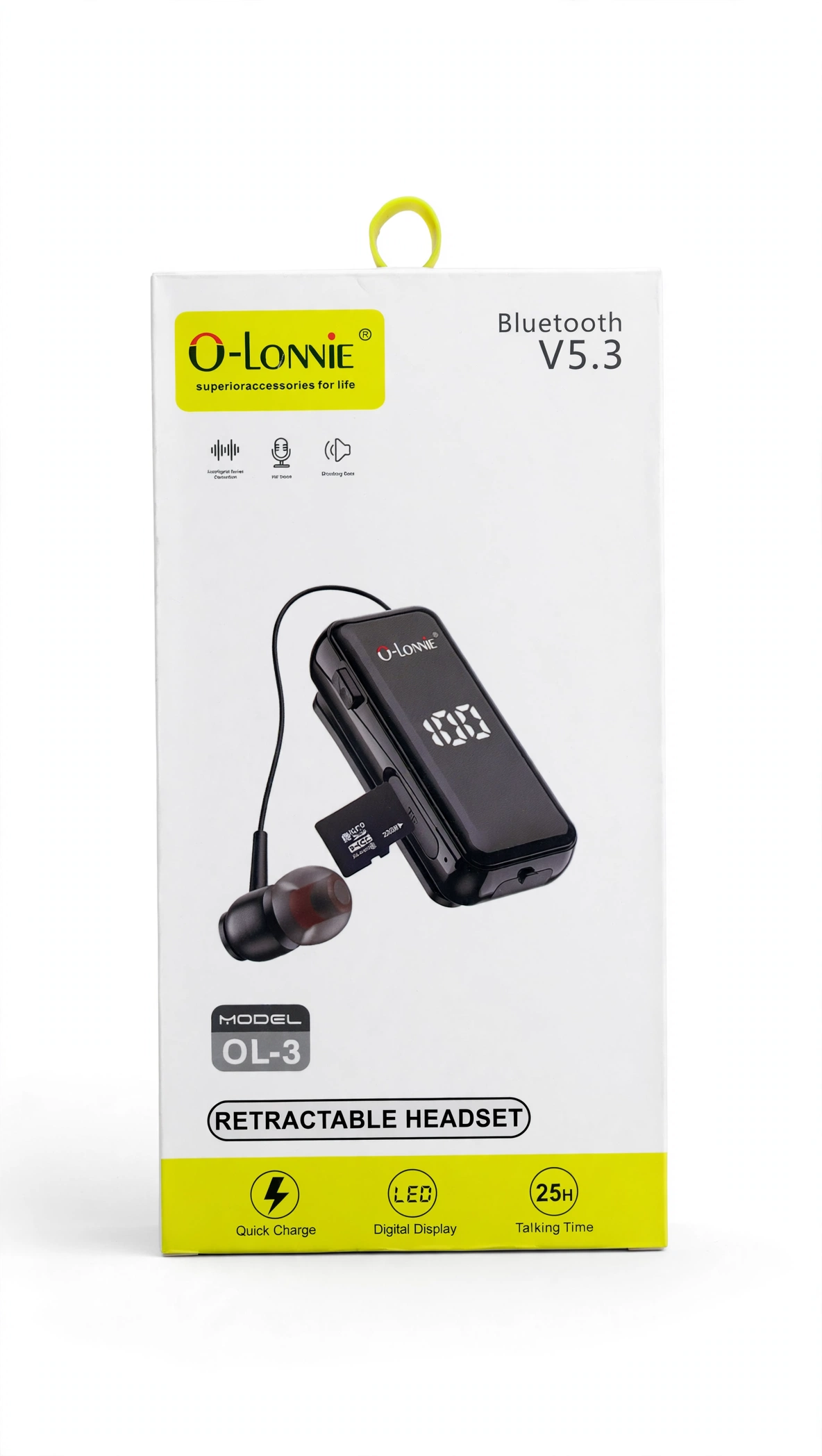 Thumbnail 2 of O-LONNIE OL-3 Bluetooth V5.3 Retractable Headset
