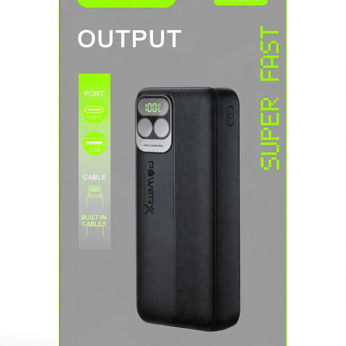 Thumbnail 3 of POWERX PX-20K1 20000mAh 22.5W Super Fast Power Bank