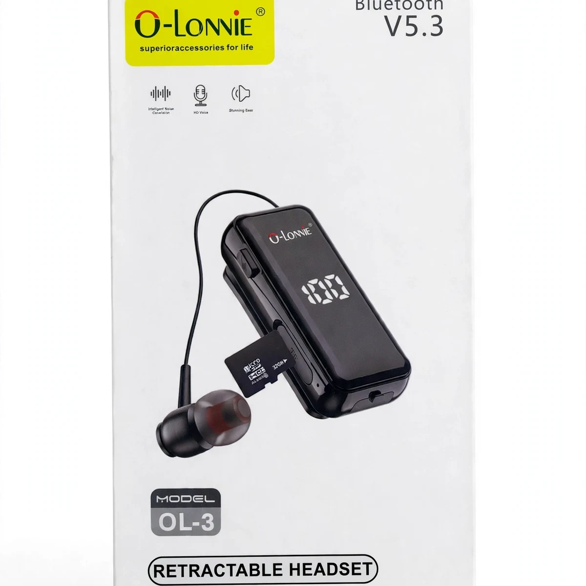 Thumbnail 3 of O-LONNIE OL-3 Bluetooth V5.3 Retractable Headset