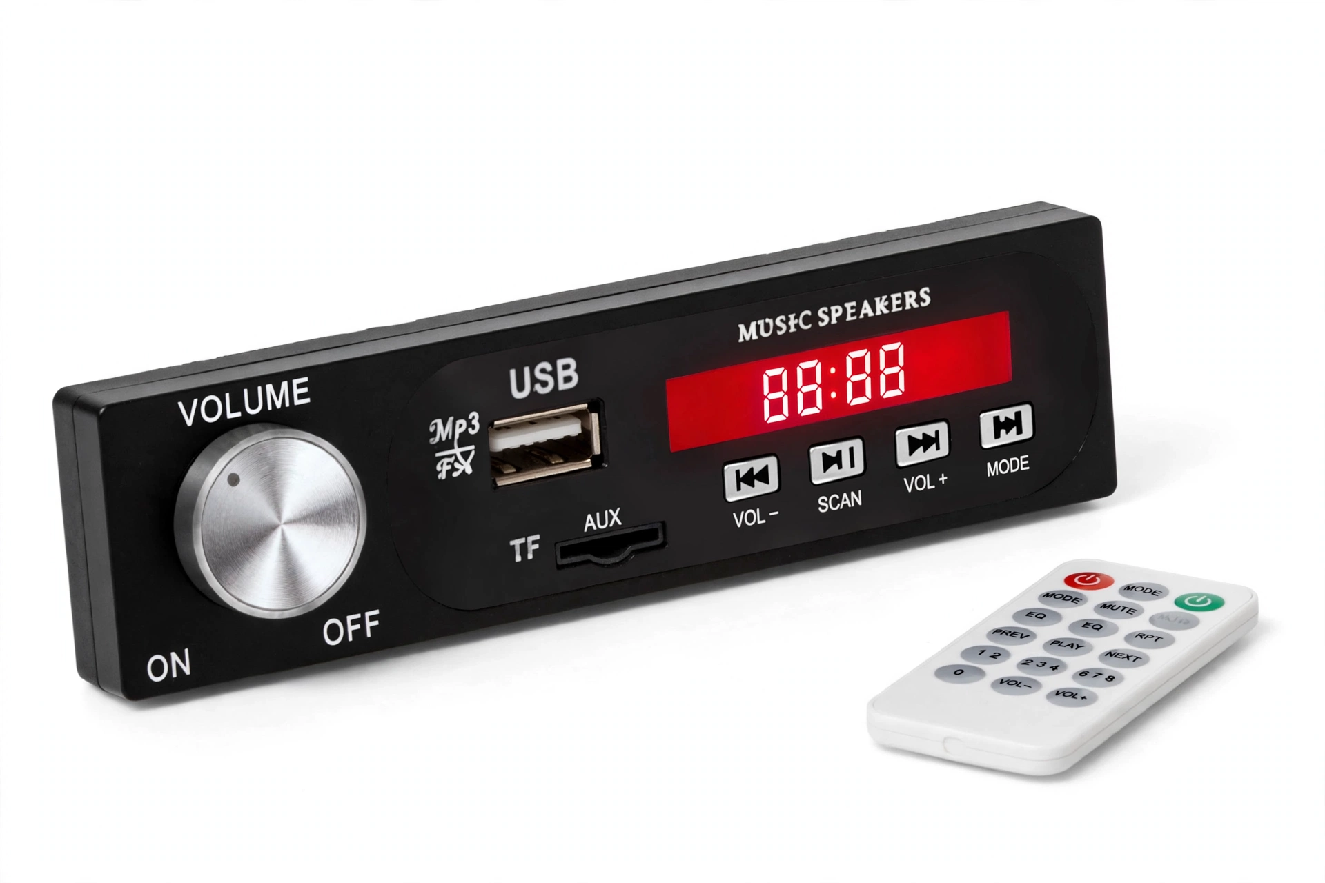 Thumbnail 3 of Xplod DP-102 Digital Power Bluetooth USB/SD/MMC Card Player with Remote Control
