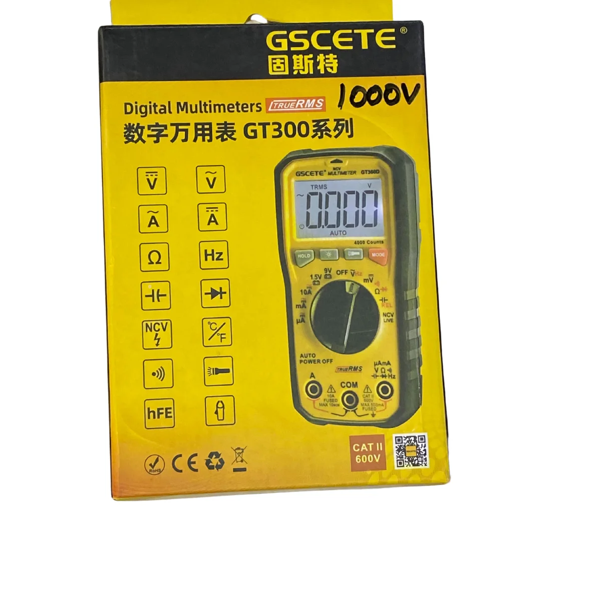 Thumbnail 4 of GSCETE GT300 True RMS Digital Multimeter