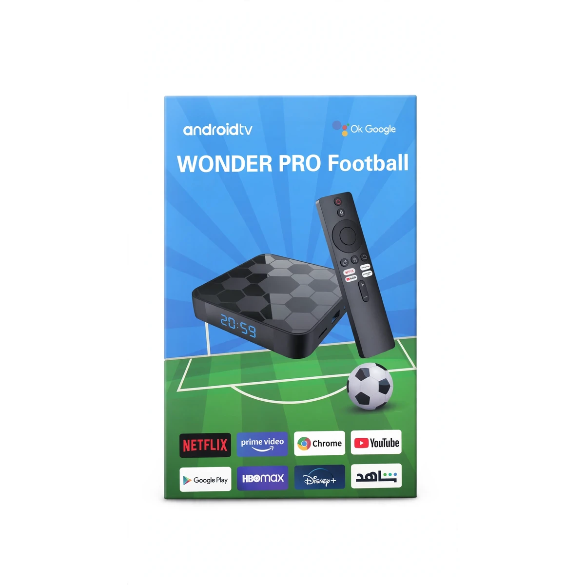 Thumbnail 4 of WONDER PRO Football Android TV Box