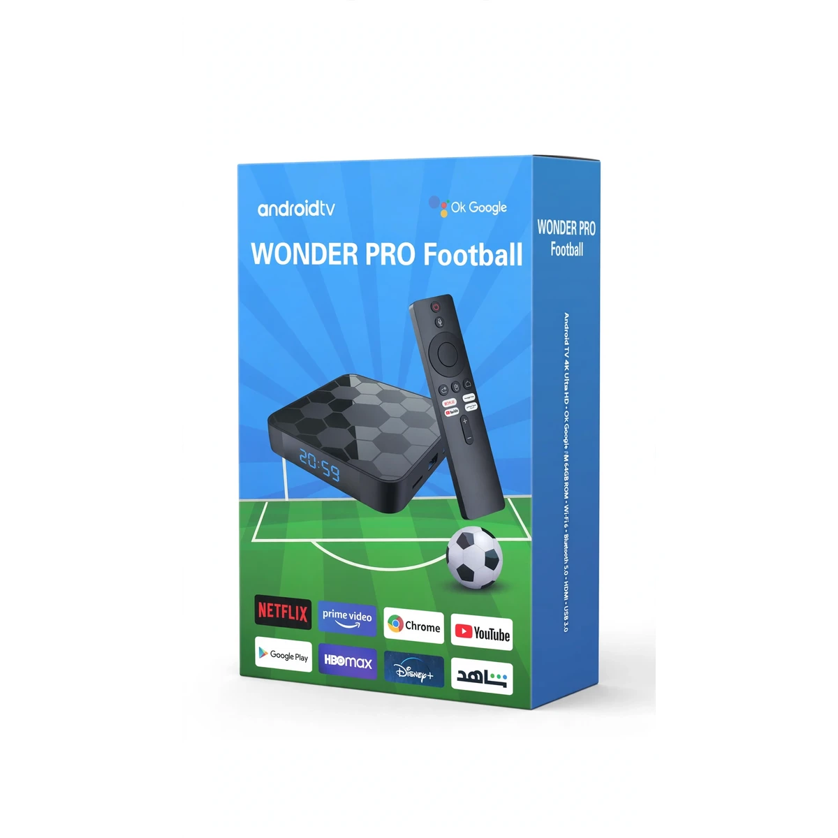 Thumbnail 3 of WONDER PRO Football Android TV Box