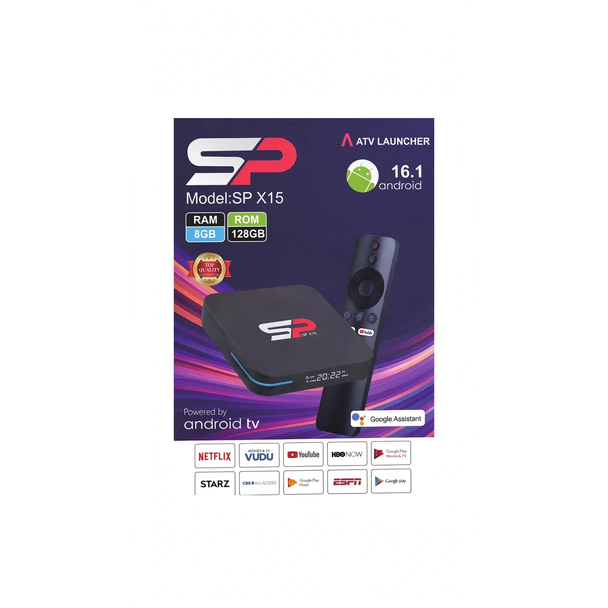 SP X15 Android TV Box