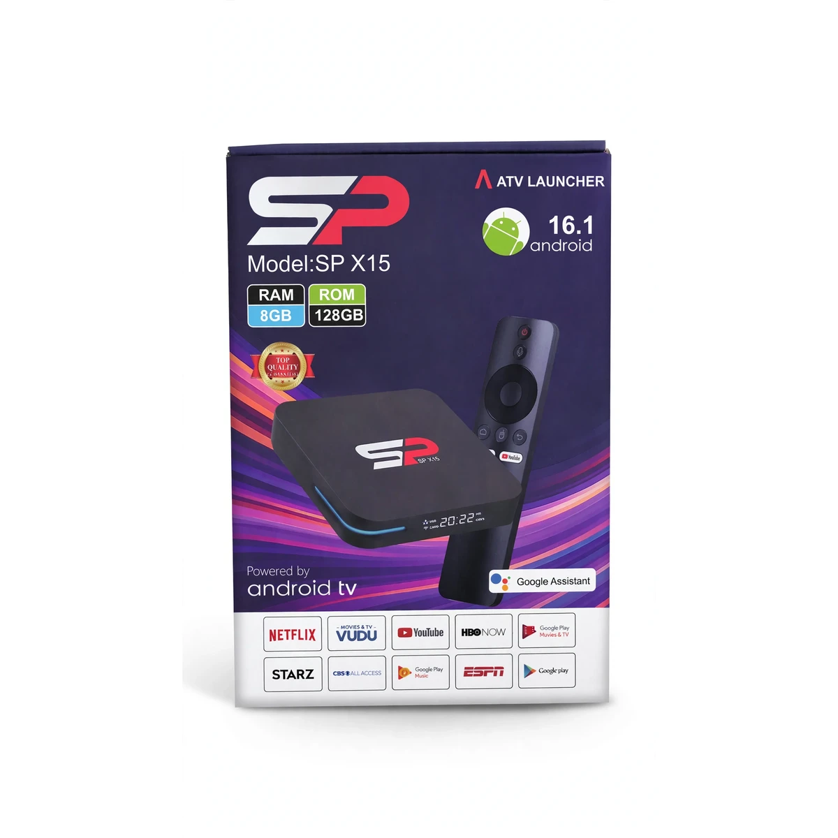 Thumbnail 4 of SP X15 Android TV Box