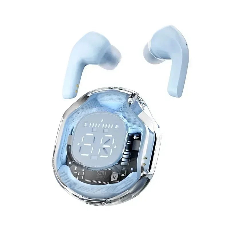 True Wireless Stereo Earbuds (Transparent Case)