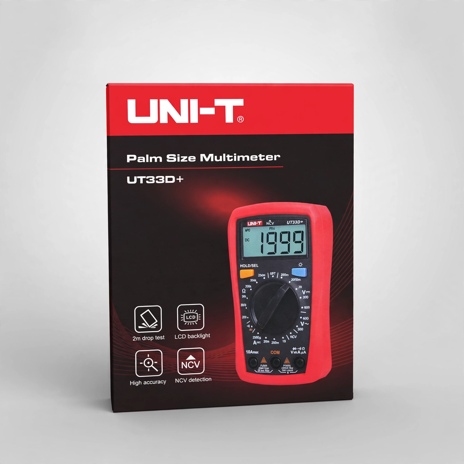 UNI-T UT33D+ Palm Size Multimeter