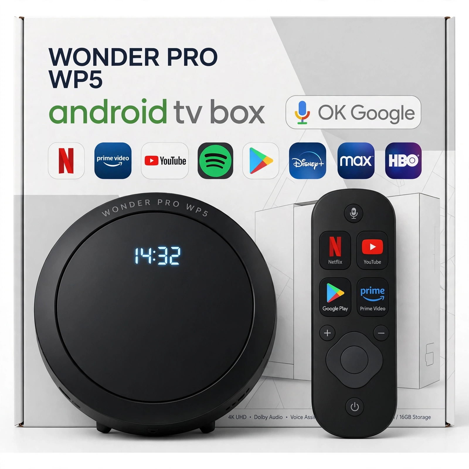 Thumbnail 2 of WONDER PRO WP5 Android TV Box